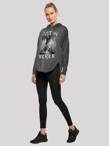 Sweat-shirt 'Justin Bieber' F4NT4STIC en gris