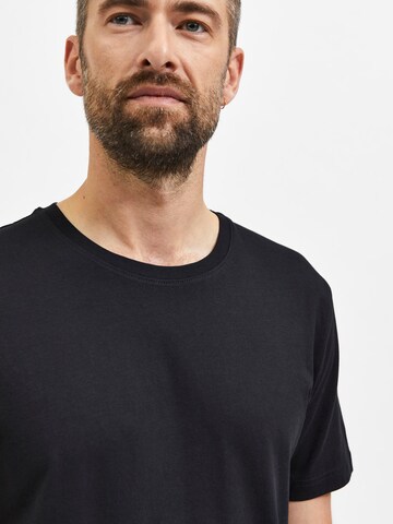 SELECTED HOMME T-Shirt 'Cormac' in Schwarz