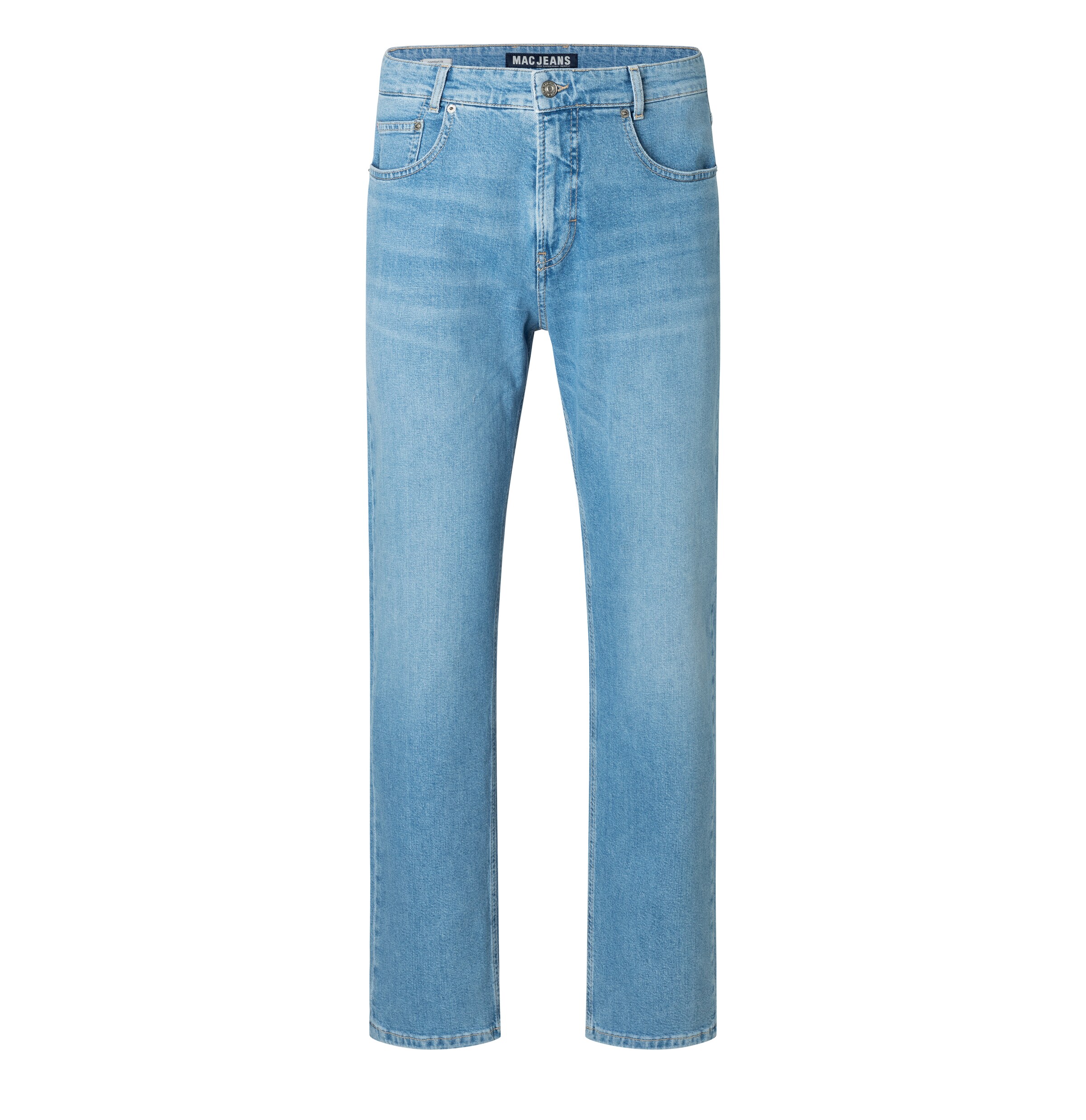 MAC Regular Jeans in Blue: front
