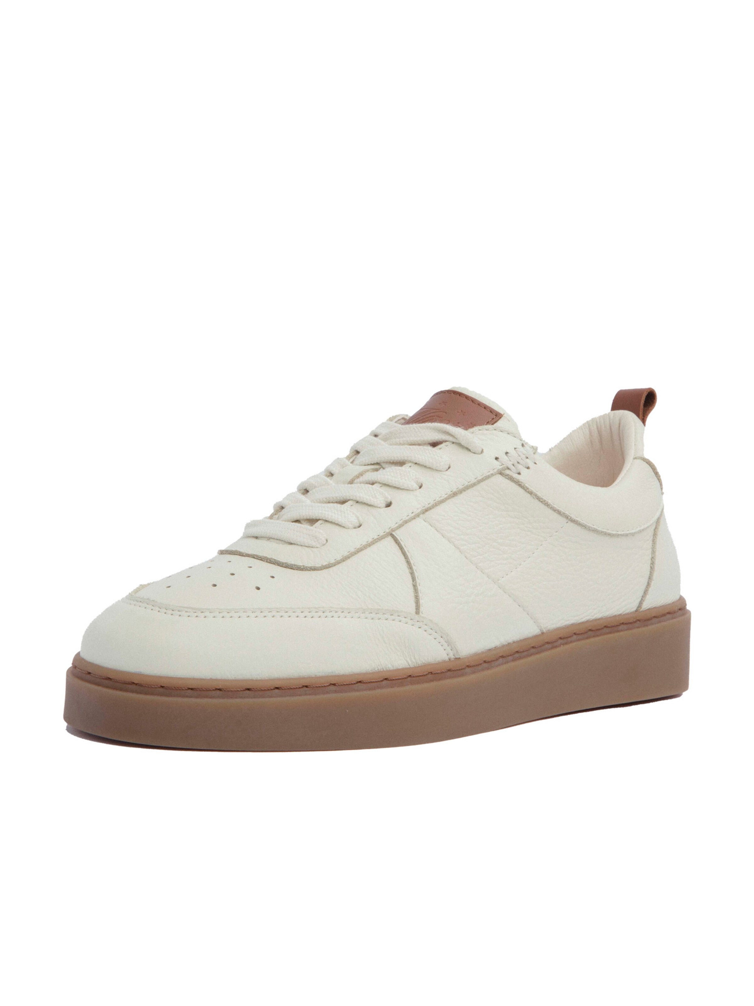 Algori Sneakers laag in Beige: voorkant