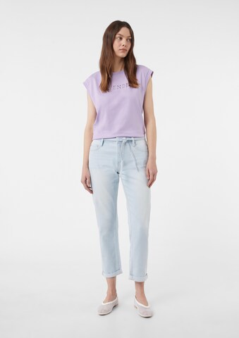 Regular Jean comma casual identity en bleu : devant