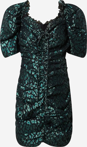 Robe de cocktail GLAMOROUS en vert : devant