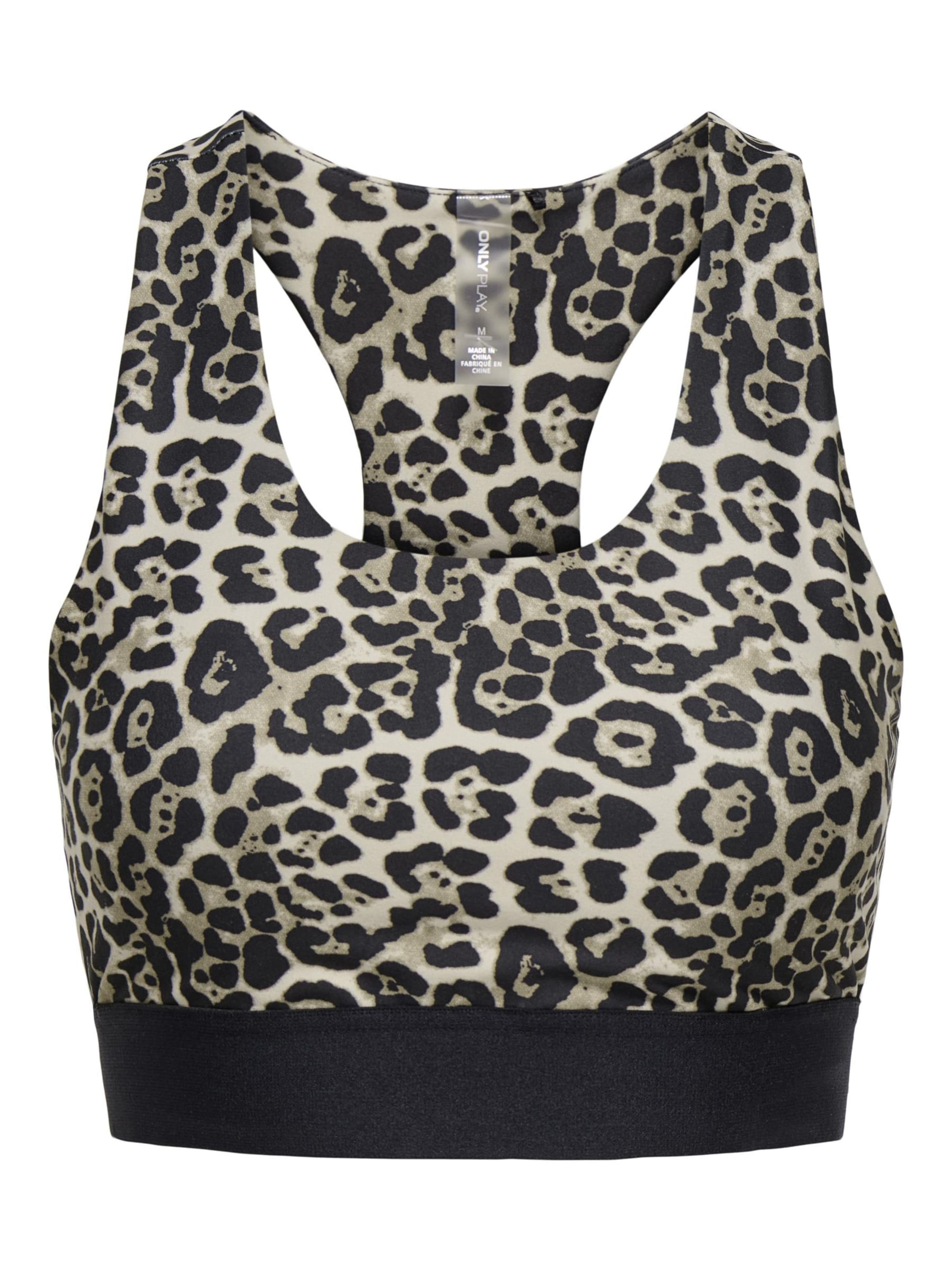 ONLY PLAY - Bustier Sujetador deportivo 'ONPDAISY-2' en negro: frente