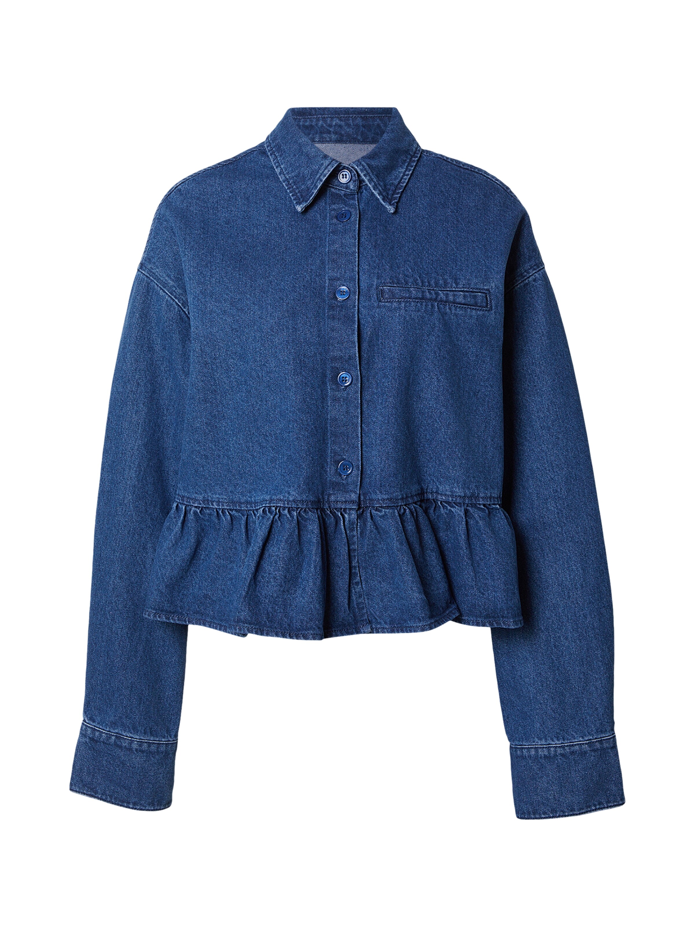 Camicia da donna 'Bibi' di EDITED in blu: frontale