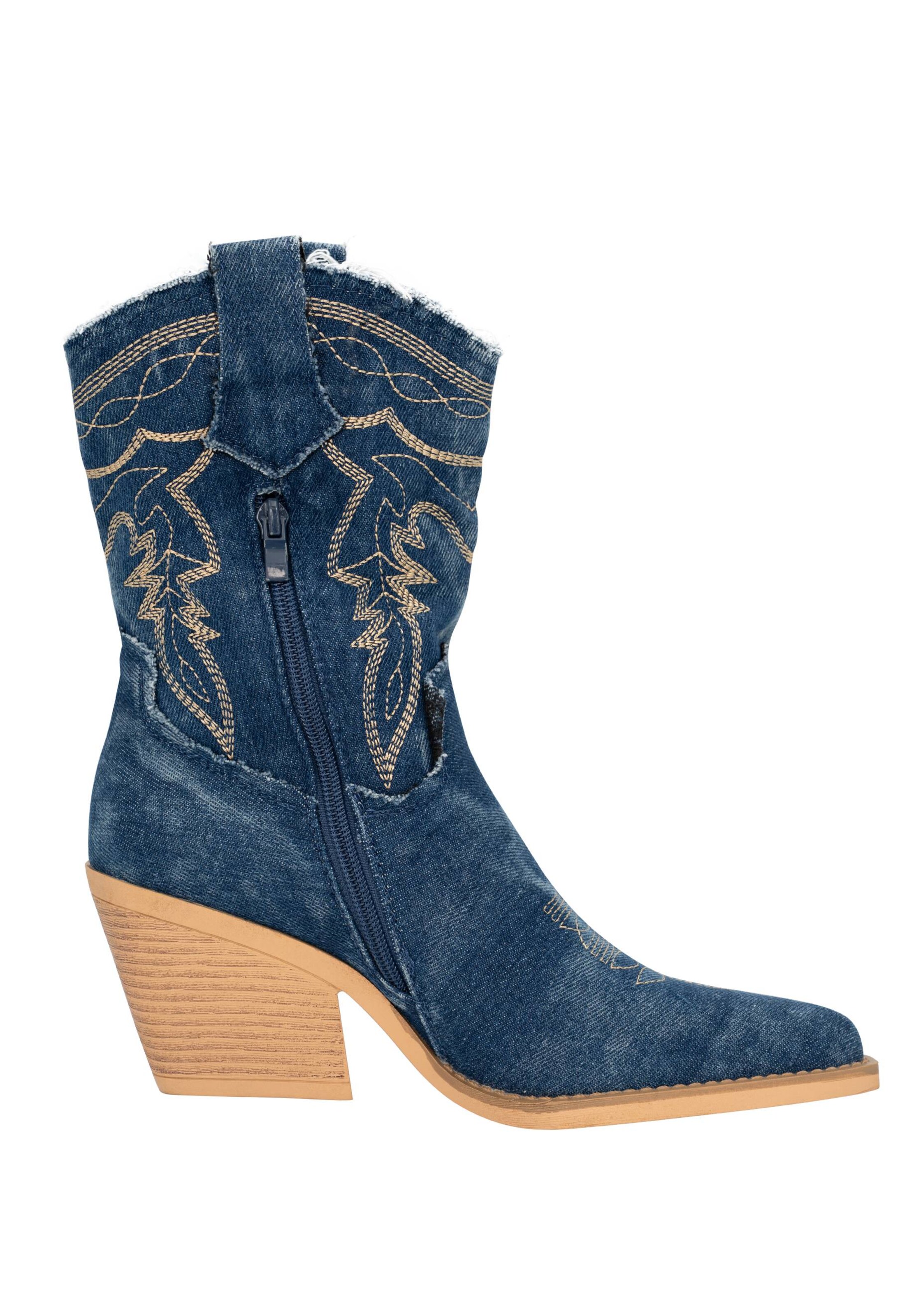 Stivale da cowboy di Elara in blu