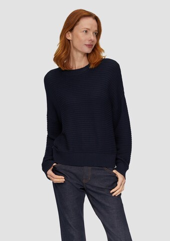 s.Oliver Sweater in Blue: front