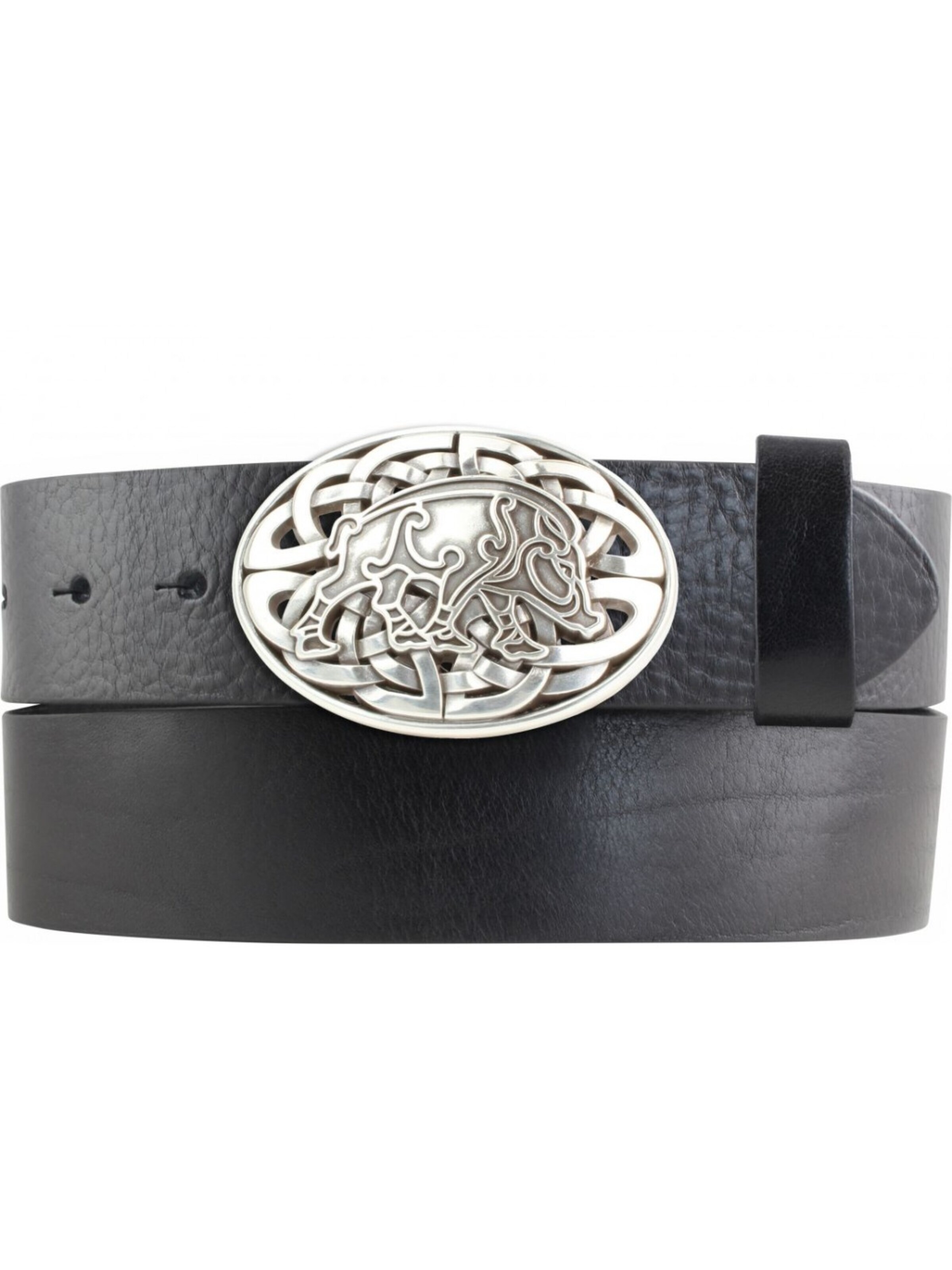 BELTINGER Gürtel 'Alessioi'‌‌‌‌‌‌ in Schwarz: Vorderseite