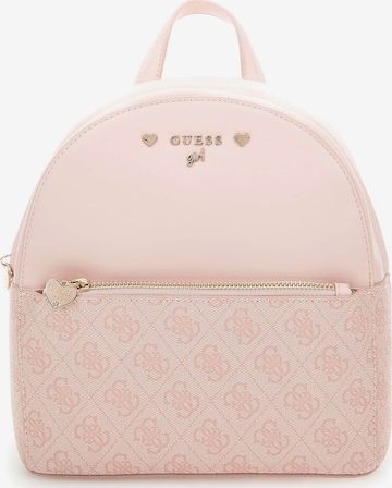 GUESS Backpack in Pink: front