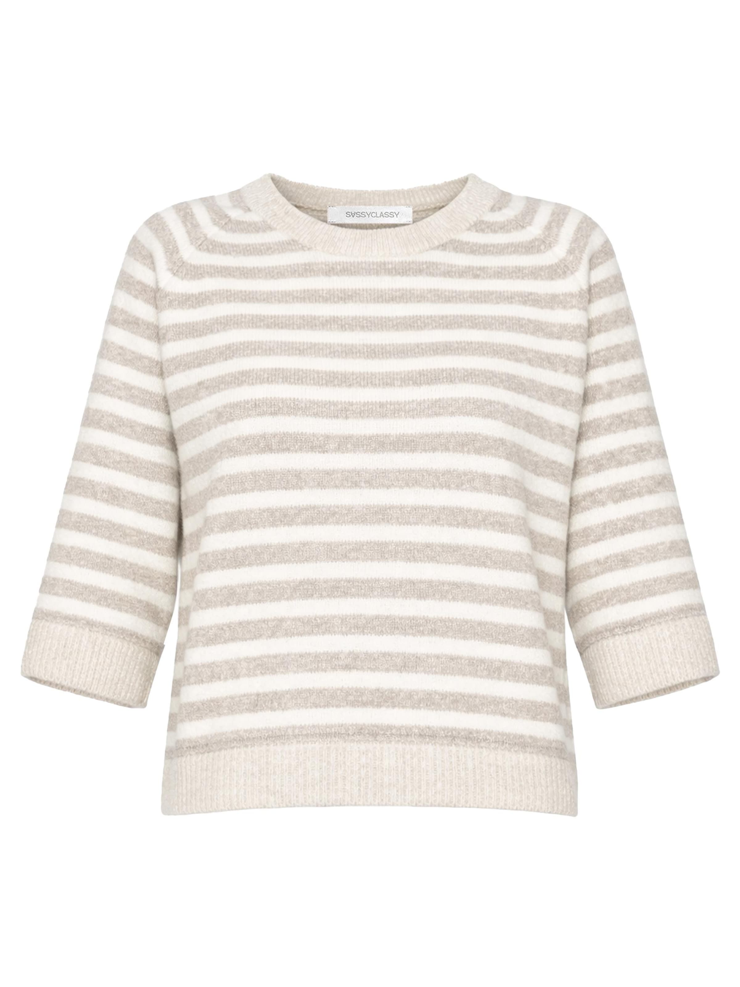 SASSYCLASSY Sweater in Grey: front