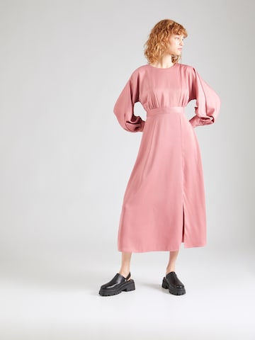 Closet London - Vestido de cocktail em rosa: frente