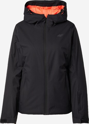 4F Athletic Jacket in Black: front