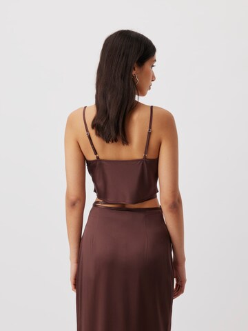 LeGer Premium Top 'Camilla' in Brown