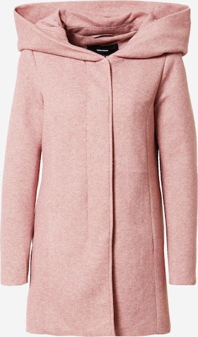 VERO MODA Between-Seasons Coat 'DONA' in Pink: front