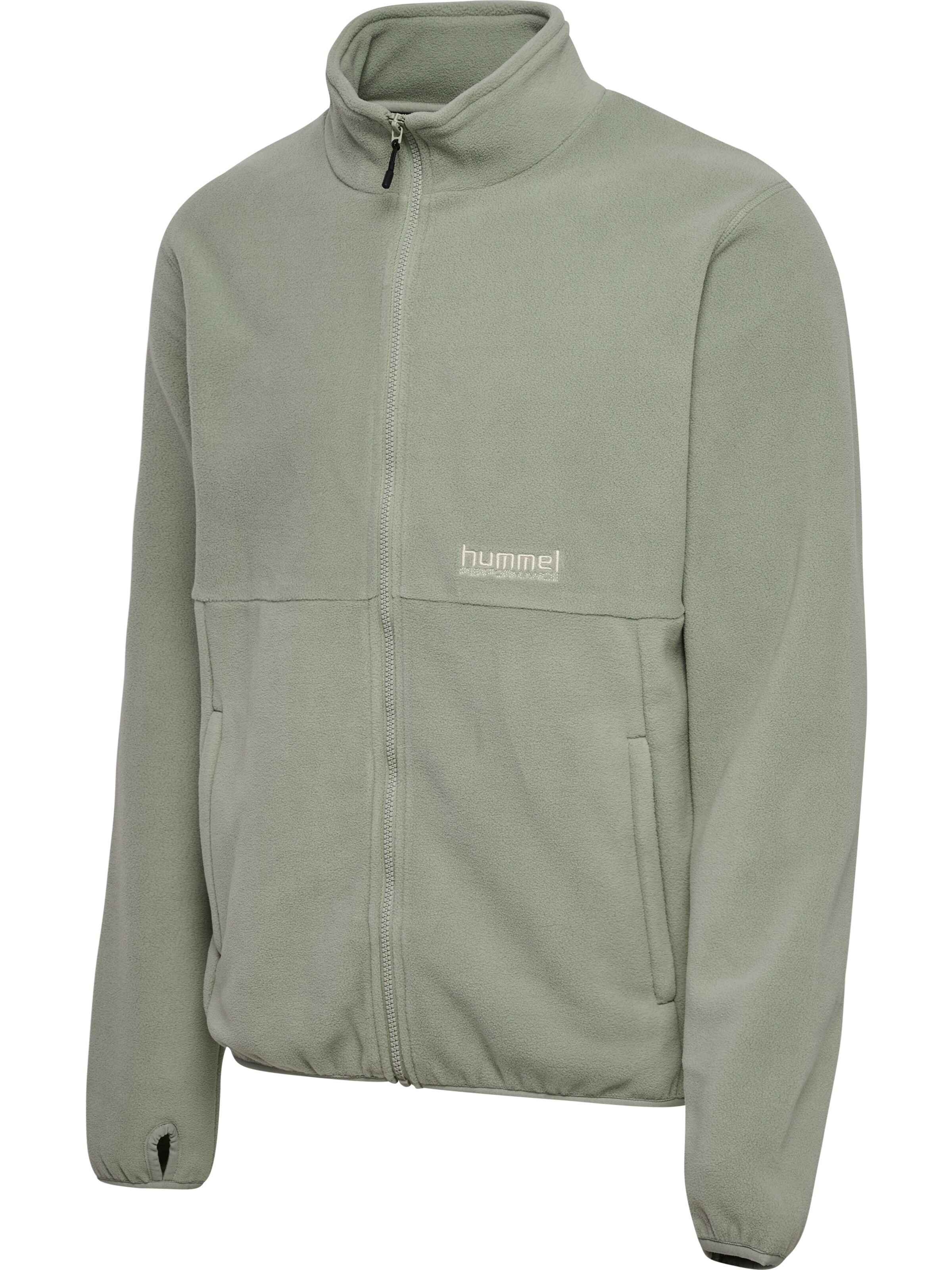 Hummel Funktionele fleece-jas 'Pulse' in Groen