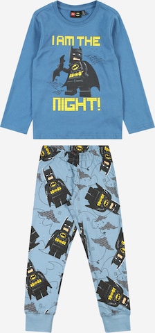 Pijamale 'Alex 606' de la LEGO® kidswear pe albastru: față