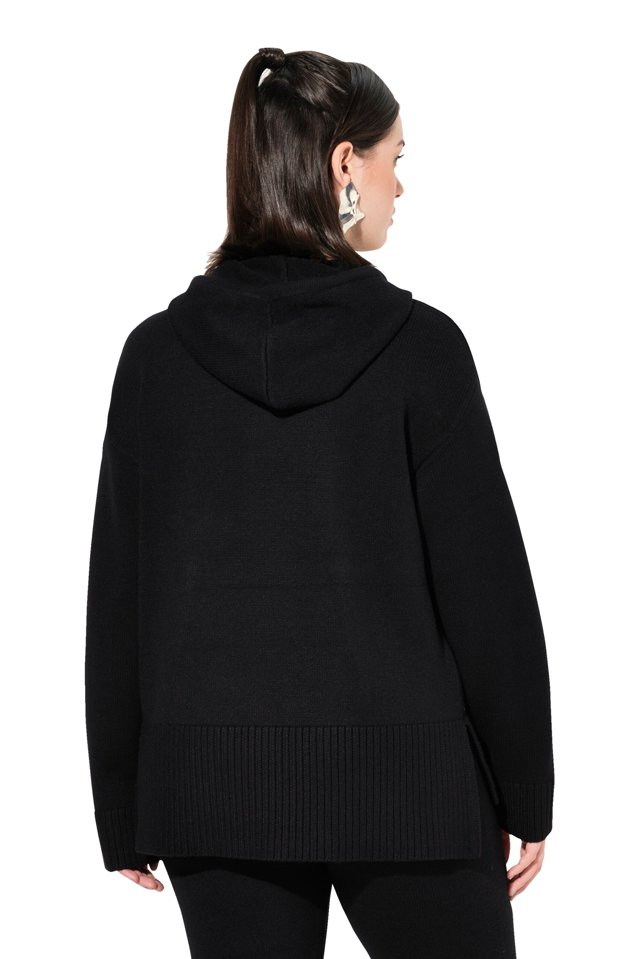 Ulla Popken Pullover in Schwarz
