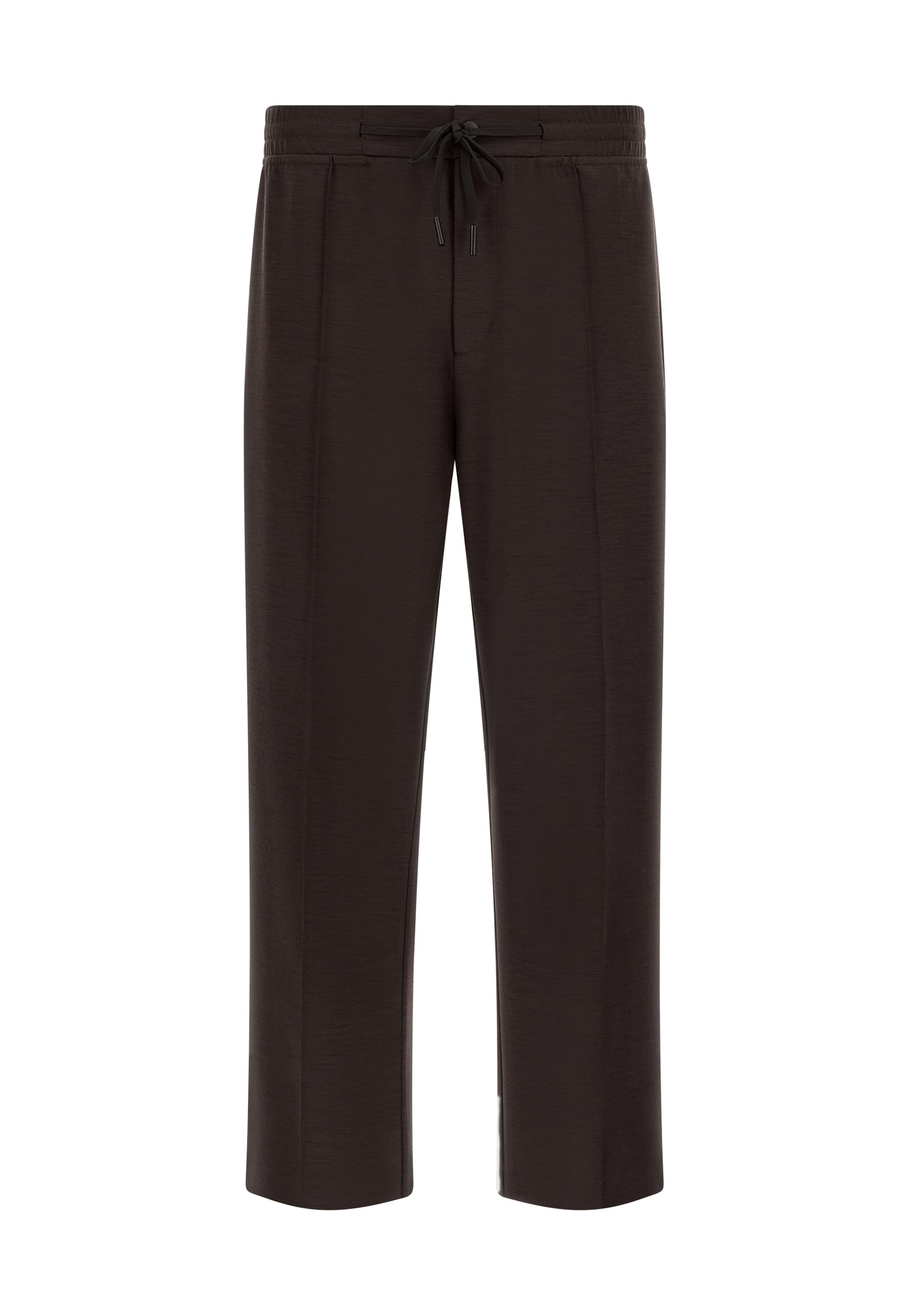 Regular Pantaloni eleganți 'B Tech' de la Boggi Milano pe maro: față