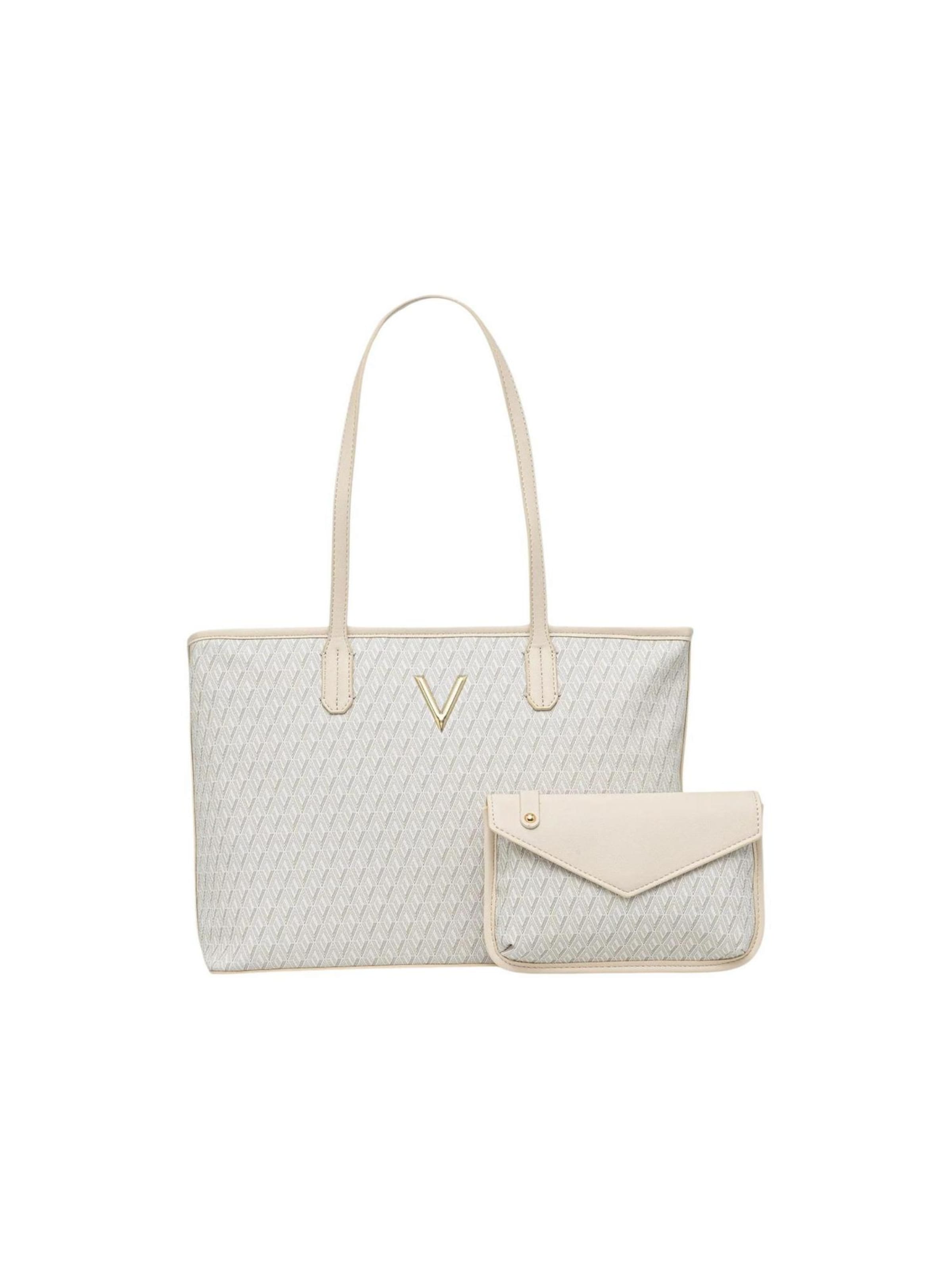 VALENTINO Schoudertas 'SHOPPING QUEEN RE VBS9OX01' in One Size in de kleur Lichtbeige, Productweergave