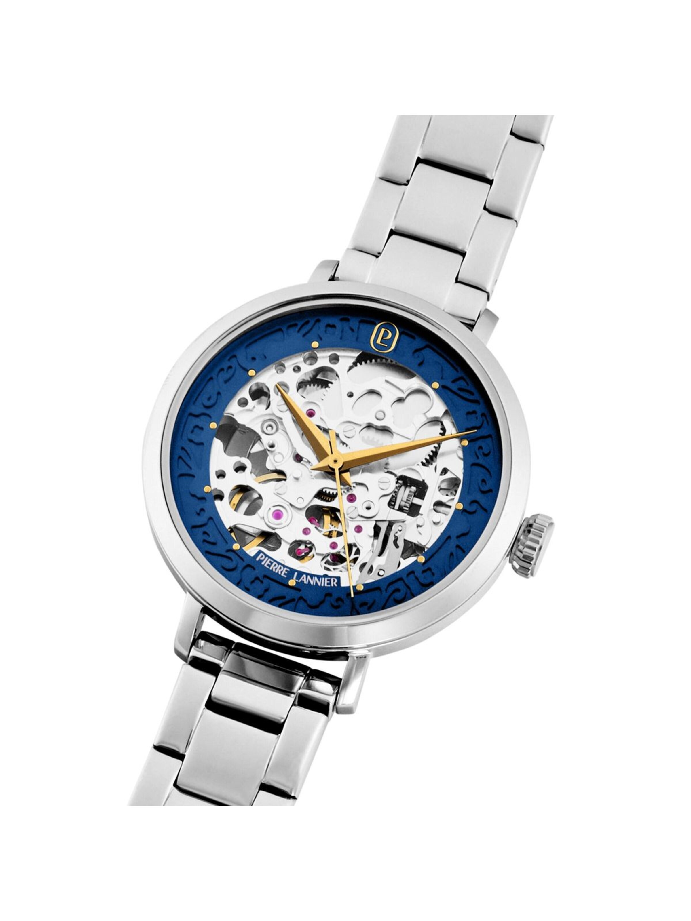 Montre à affichage analogique Pierre Lannier en bleu