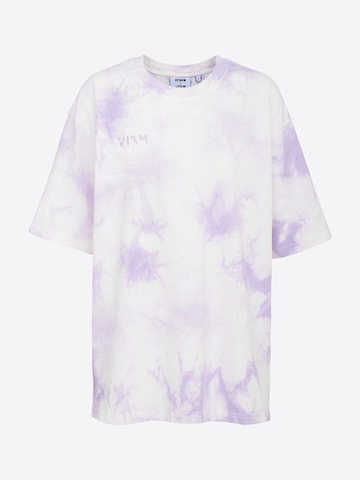 T-Shirt 'CHRISTINA' ABOUT YOU x VIAM Studio en violet : devant