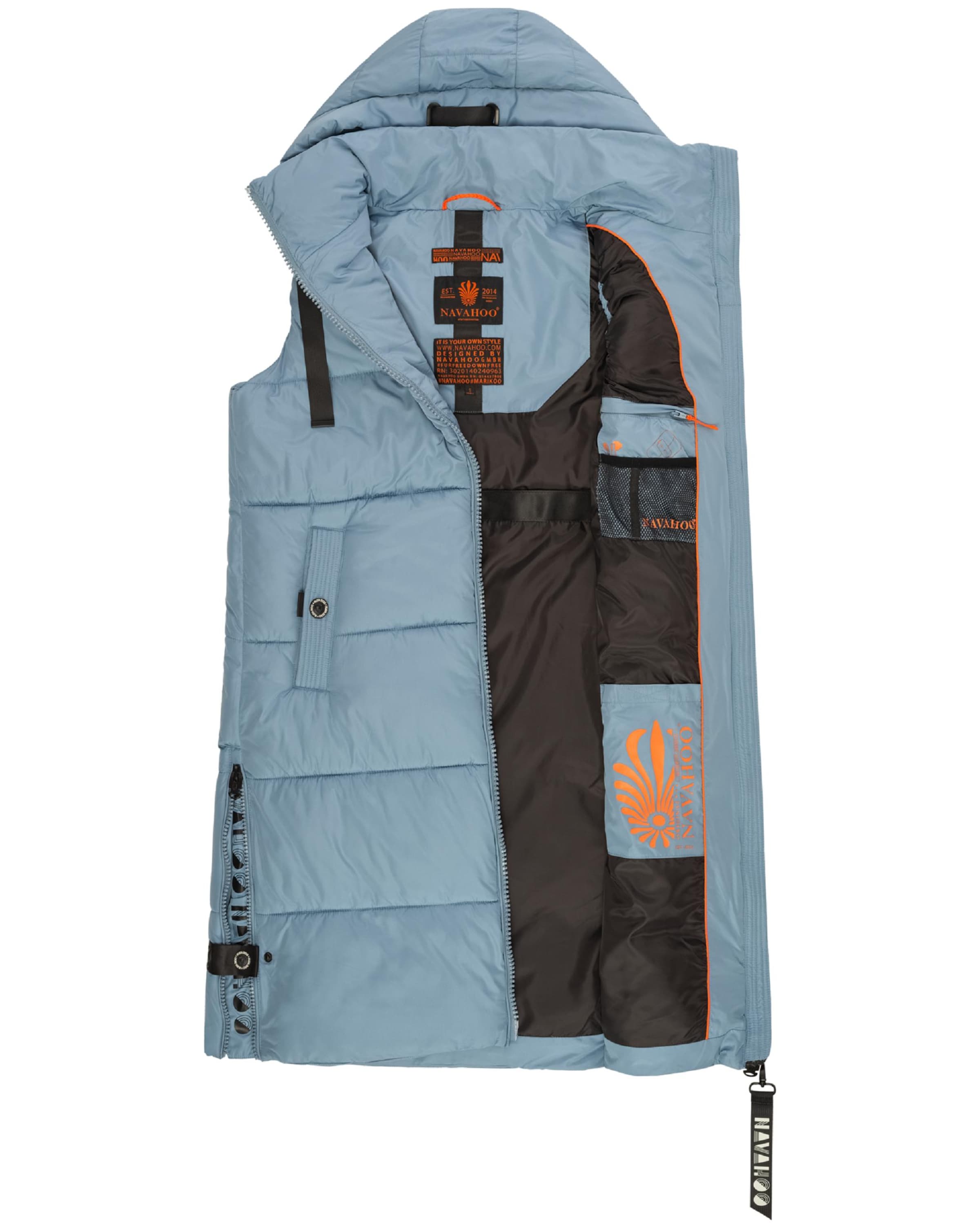 Gilet 'Schnuffelchen' NAVAHOO en bleu