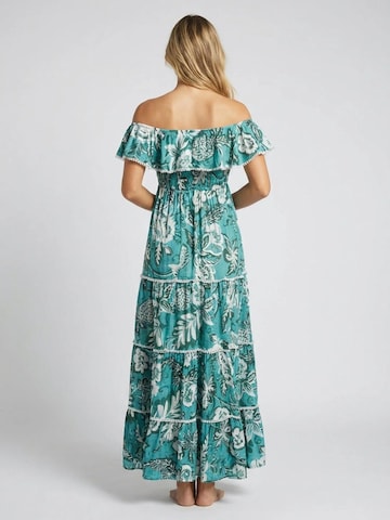 Miss June - Vestido 'Robe Longue Erica' em azul