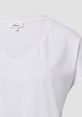 T-shirt s.Oliver en blanc