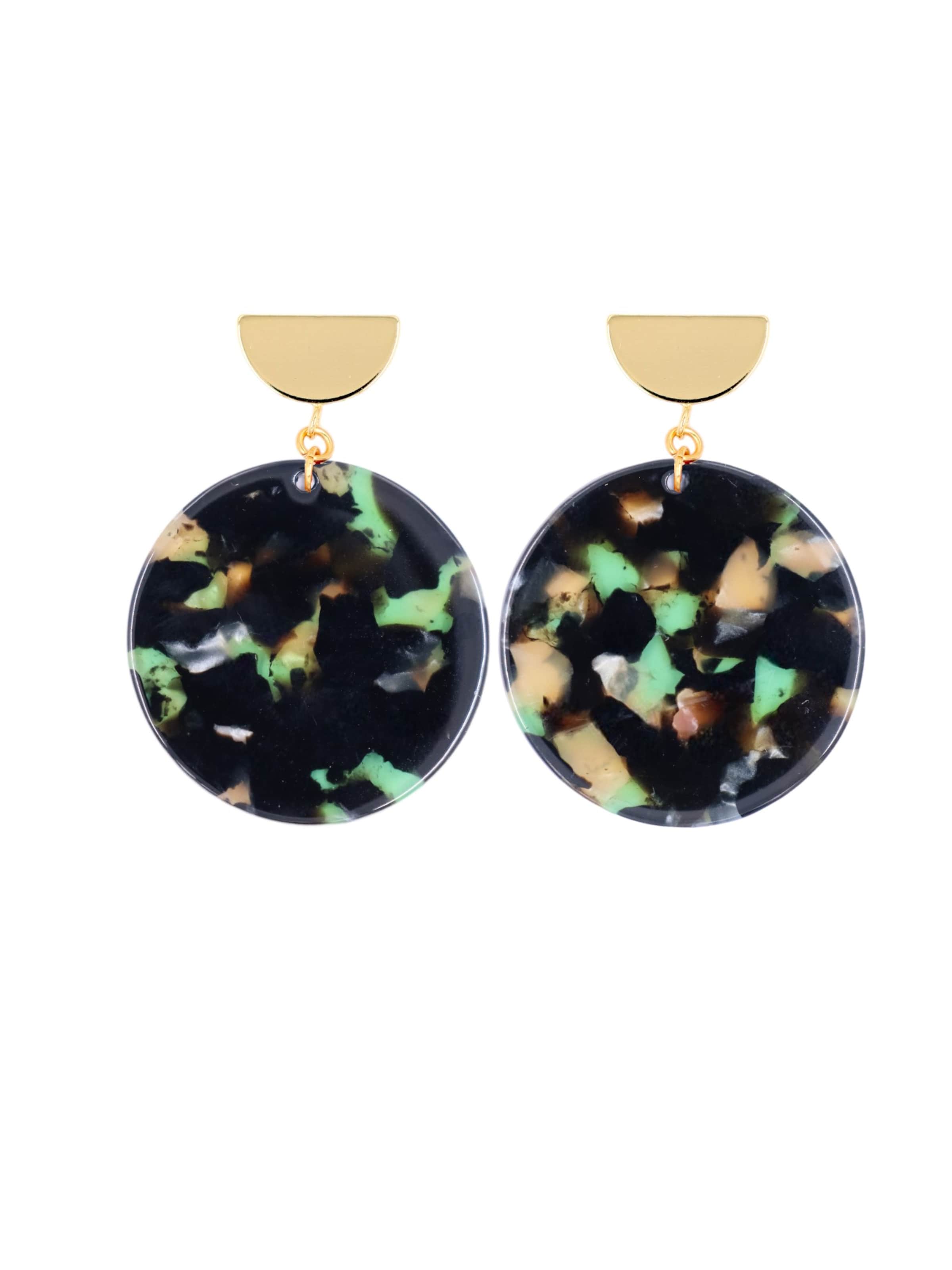 Fräulein Wunder Øreringe 'Amal' i guld: forside