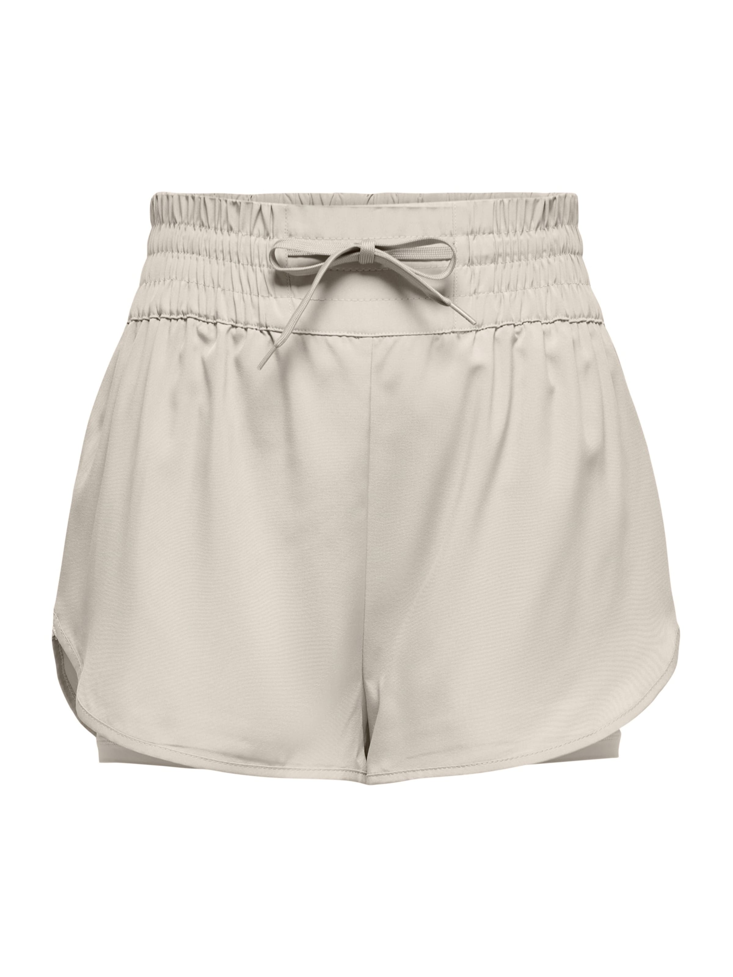 Loosefit Pantalon de sport 'ONPMara' ONLY PLAY en beige : devant