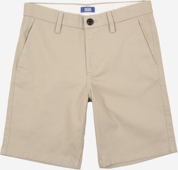 Jack & Jones Junior - Pantalón 'JPSTDYLAN' en beige: frente