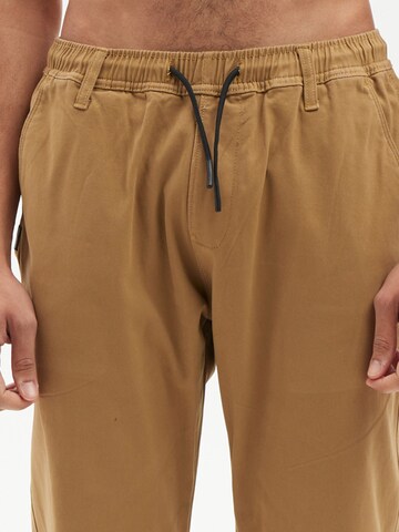 hydroponic - Pantalón 'Hydroponic Frontier Regular-Fit Jogger Trousers' en marrón: frente