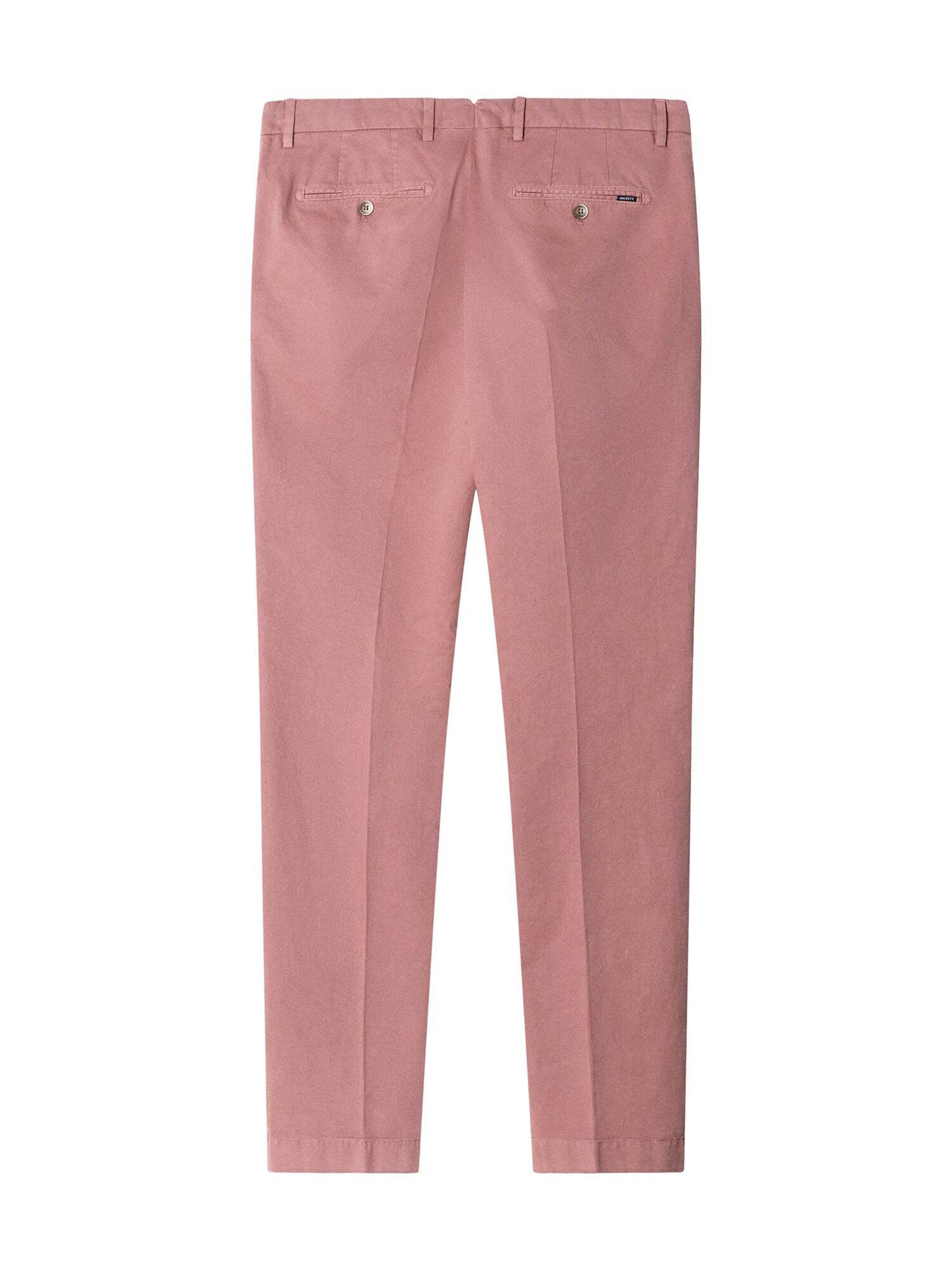 Slimfit Pantaloni con piega frontale 'Kensington' di Hackett London in rosa