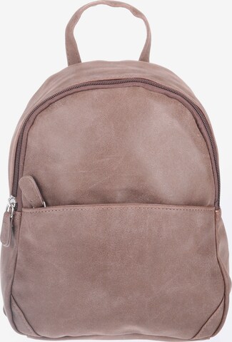 Alessandro Backpack in Brown: front