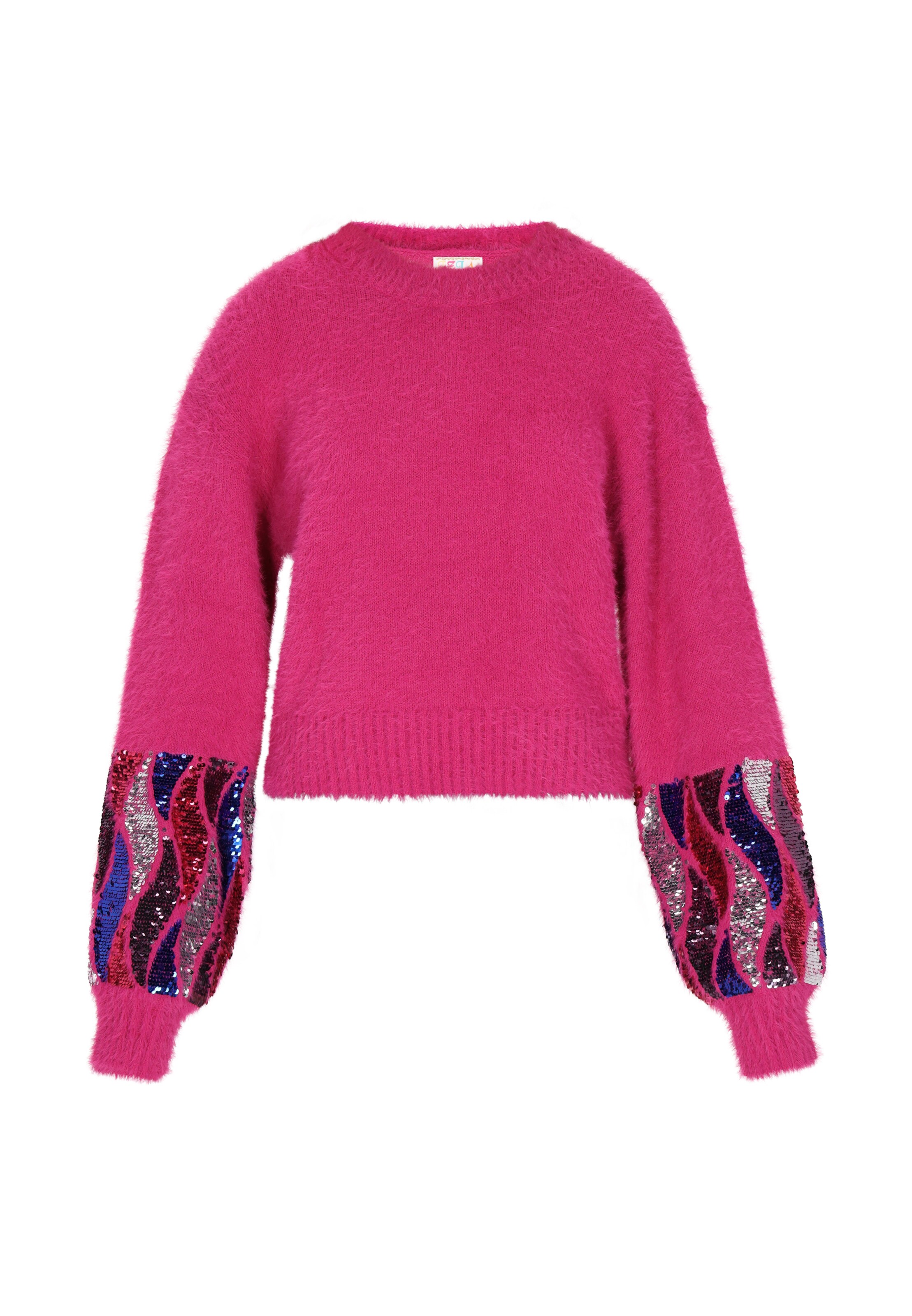 IZIA Trui in Roze: voorkant