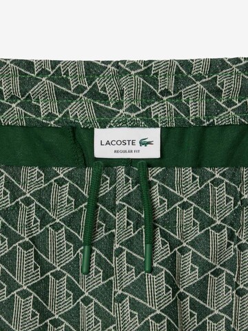 LACOSTE Regular Pants in Green