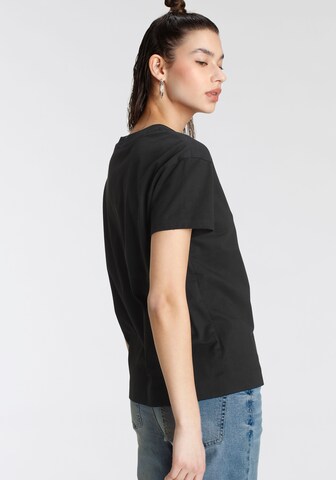 TAMARIS T-Shirt in Schwarz