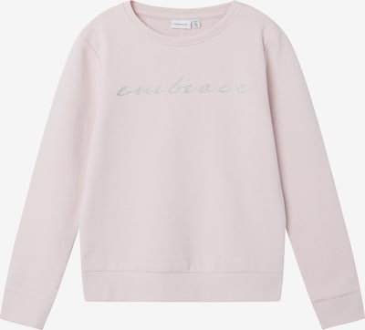 NAME IT Sweatshirt 'THIT' i rosa / silver, Produktvy
