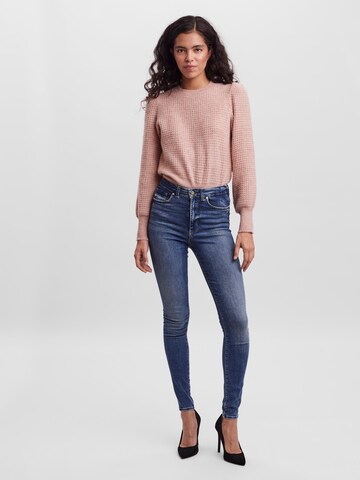 VERO MODA Skinny Džíny – modrá