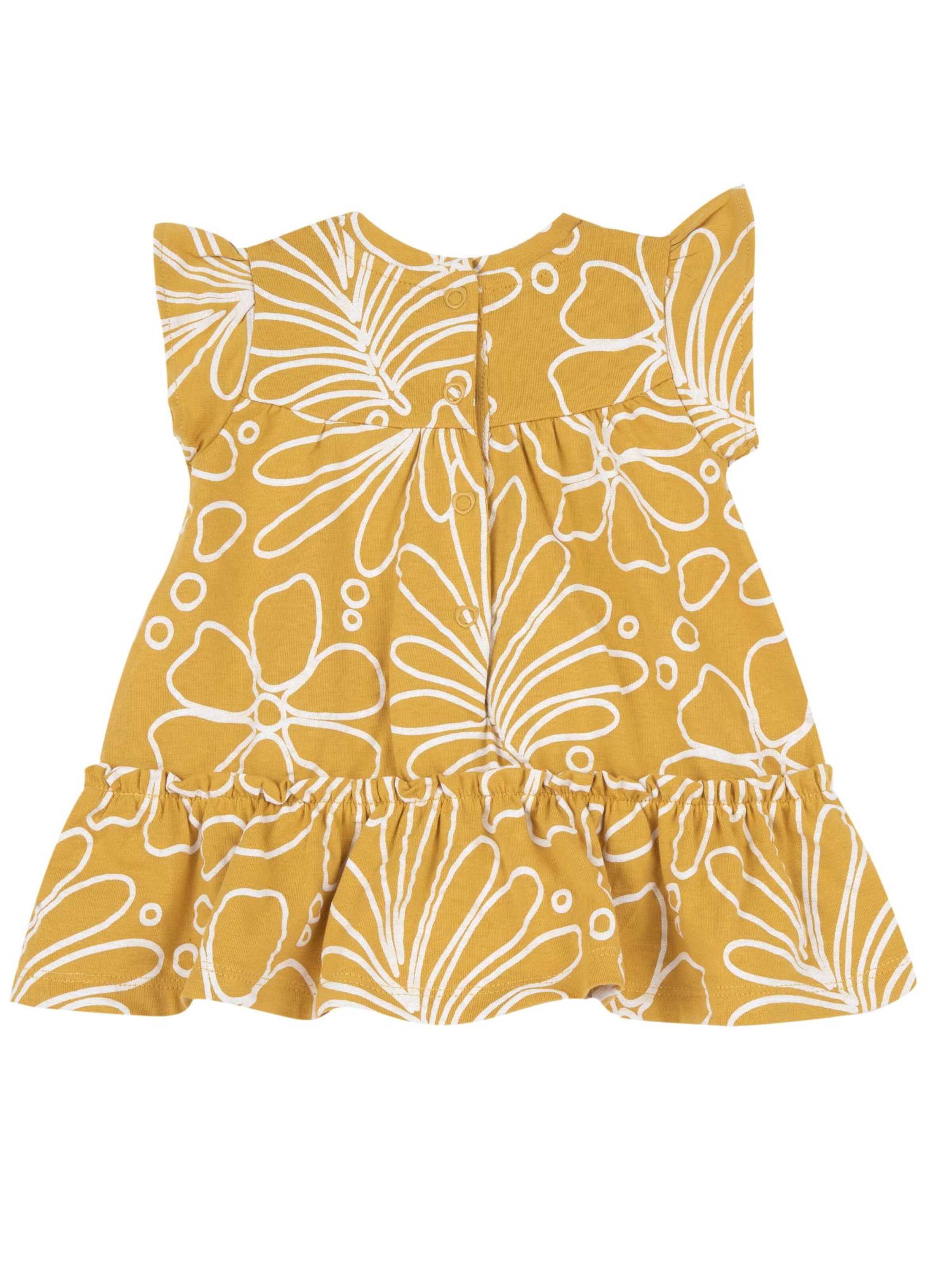 Chicco - Vestido en amarillo