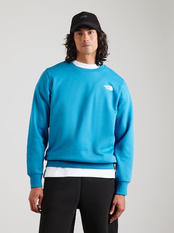 Felpa 'SIMPLE DOME' di THE NORTH FACE in blu: frontale