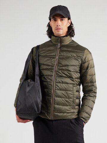 JACK & JONES Демисезонная куртка 'JJWEST' в Зеленый: спереди