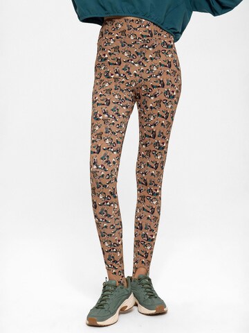 Skinny Leggings di Anou Anou in beige: frontale