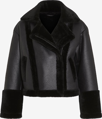 VILA Zimska jakna 'MELDA' | črna barva: sprednja stran