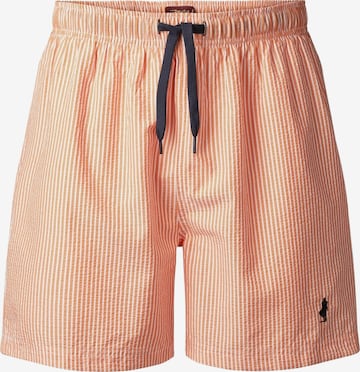 MCS Plavecké šortky 'Irving' – oranžová: přední strana