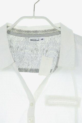 Boule Fashion Ärmellose Bluse L in Weiß