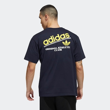 ADIDAS ORIGINALS Shirt 'Athletic Club' in Blue
