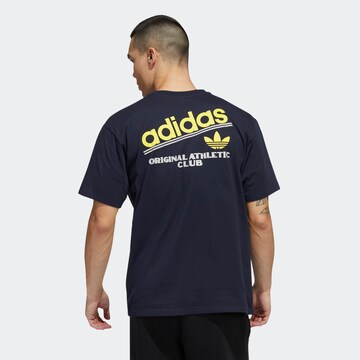 ADIDAS ORIGINALS Μπλουζάκι 'Athletic Club' σε μπλε