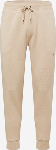 Pantalon Polo Ralph Lauren en beige : devant