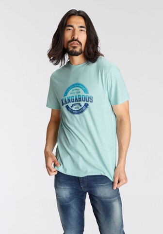 KangaROOS Shirt in Blue: front