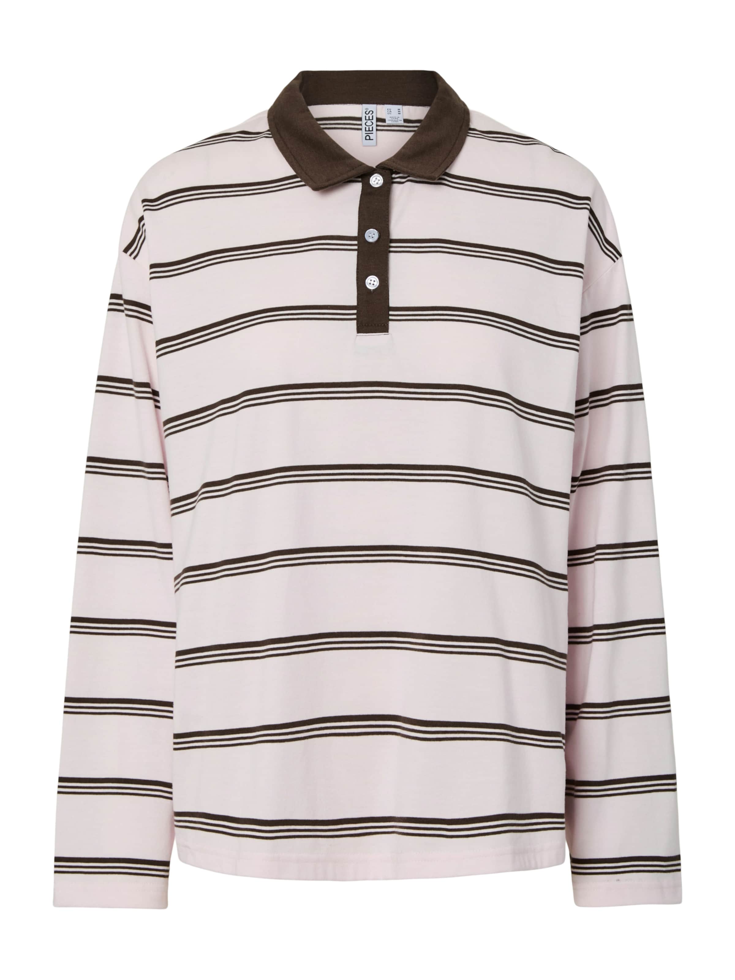 PIECES Shirt 'PCSadie' in Pink: front